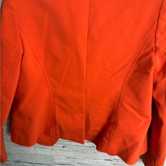 LOFT orange blazer size 2P - Picture 4 of 5